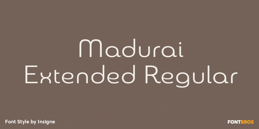 Madurai Extended Regular Poster