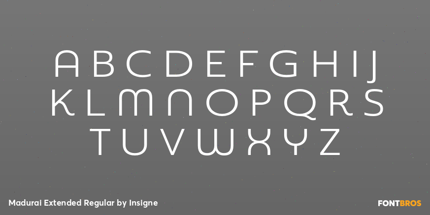 Madurai Extended Regular Font Poster #2