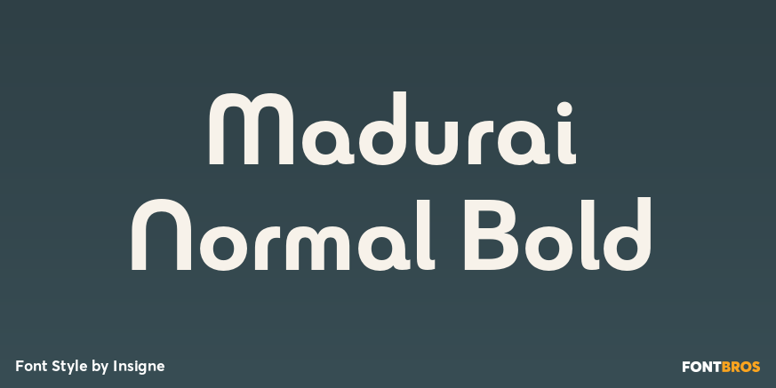 Madurai Normal Bold Poster