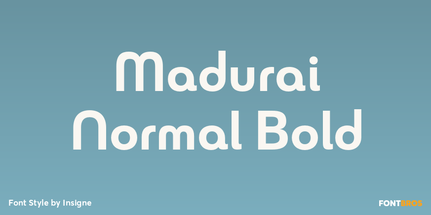 Madurai Normal Bold Poster