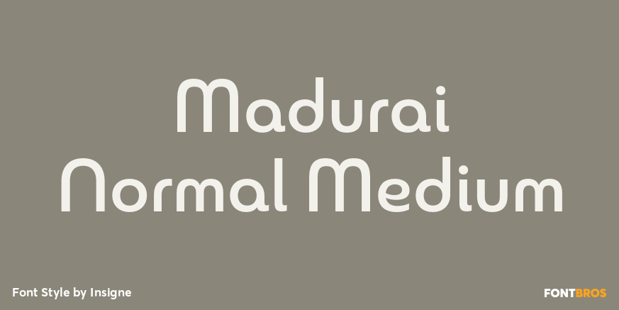 Madurai Normal Medium Poster