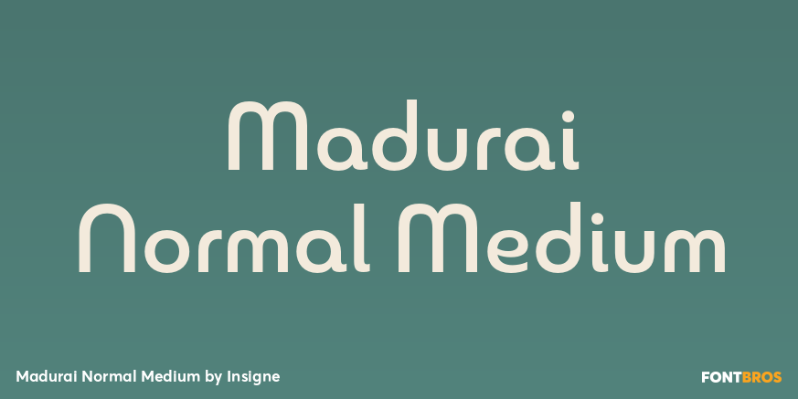 Madurai Normal Medium Poster
