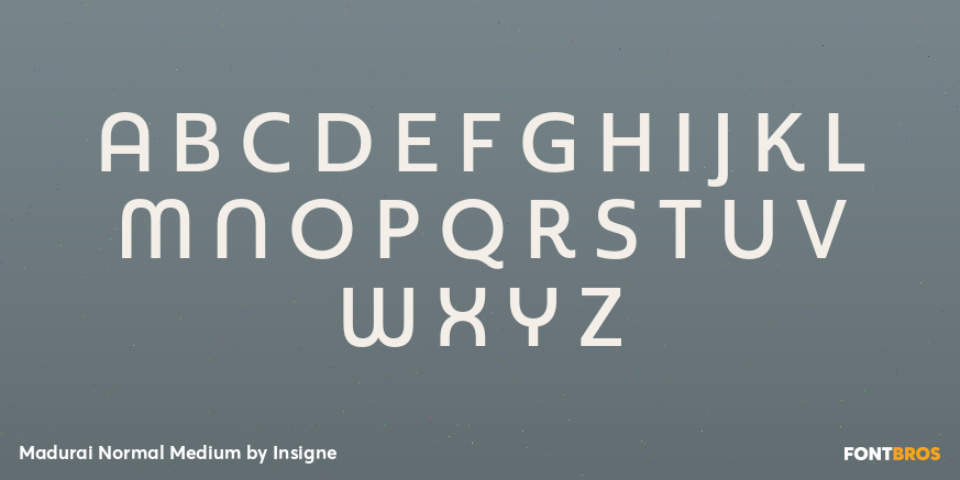 Madurai Normal Medium Font Poster #1