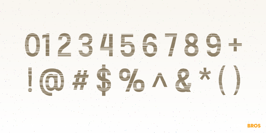 Koruption Variable Font Poster #1