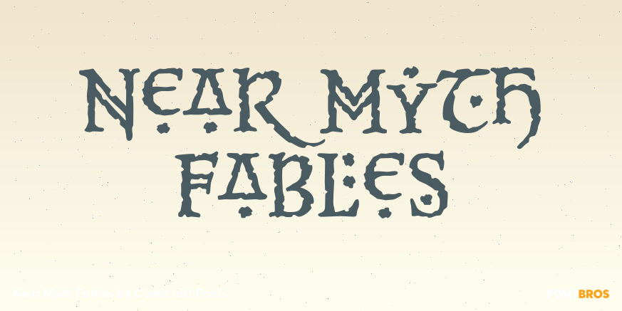 Near Myth Fables Font Poster #1