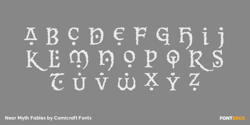 Near Myth Fables Font Poster #3