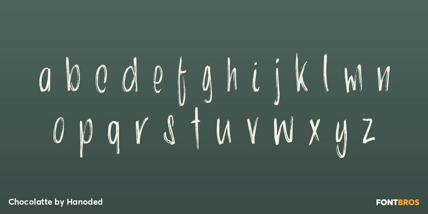 Chocolatte Font Poster #3