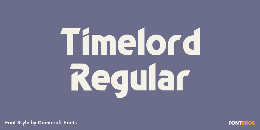 Timelord Regular Poster