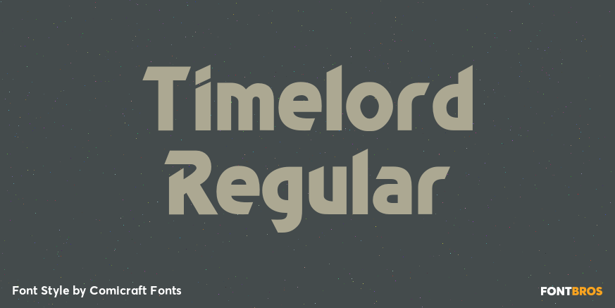 Timelord Regular Poster