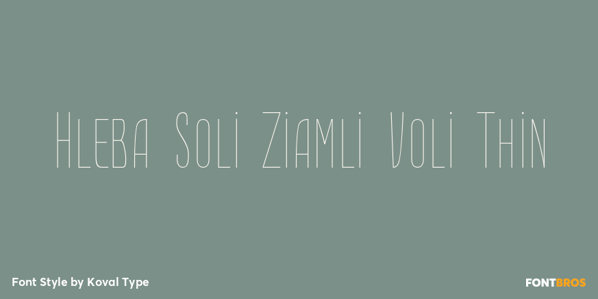 Hleba Soli Ziamli Voli Thin Poster