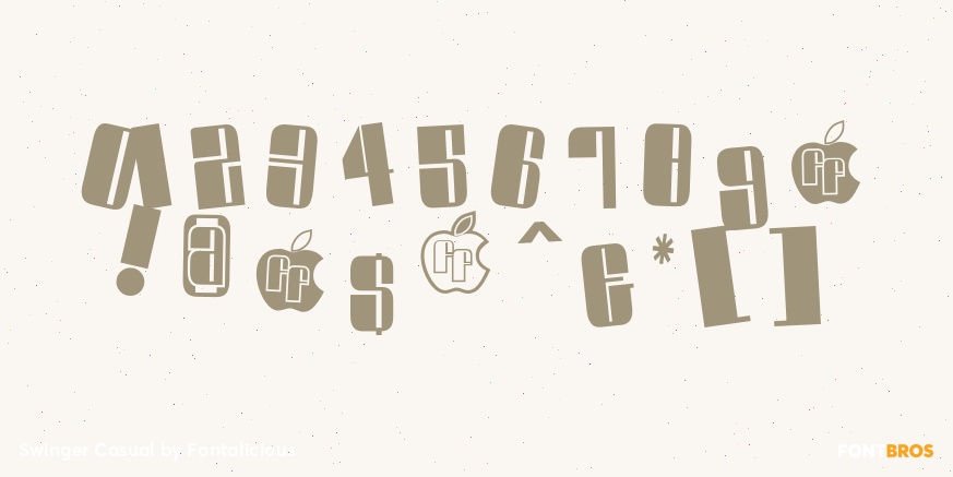 Swinger Casual Font Poster #4