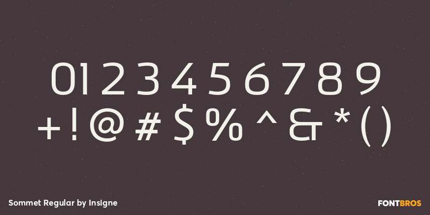 Sommet Regular Font Poster #4