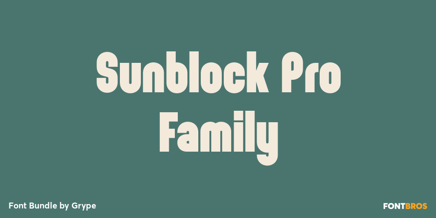 Sunblock Pro Family Poster