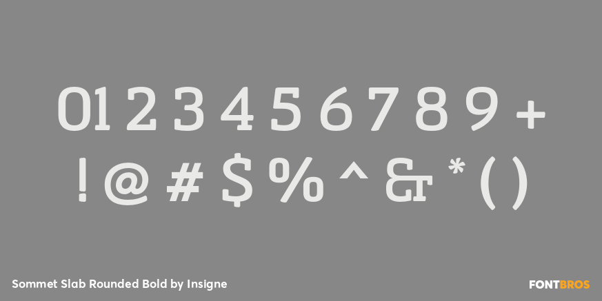Sommet Slab Rounded Bold Font Poster #4