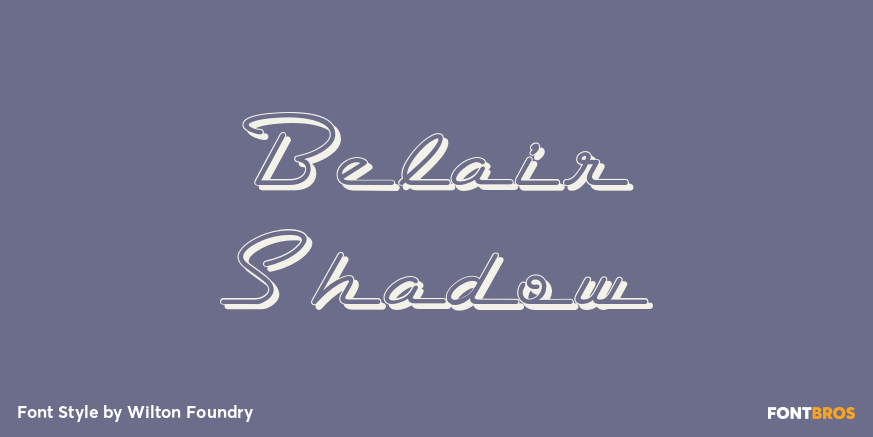 Belair Shadow Poster