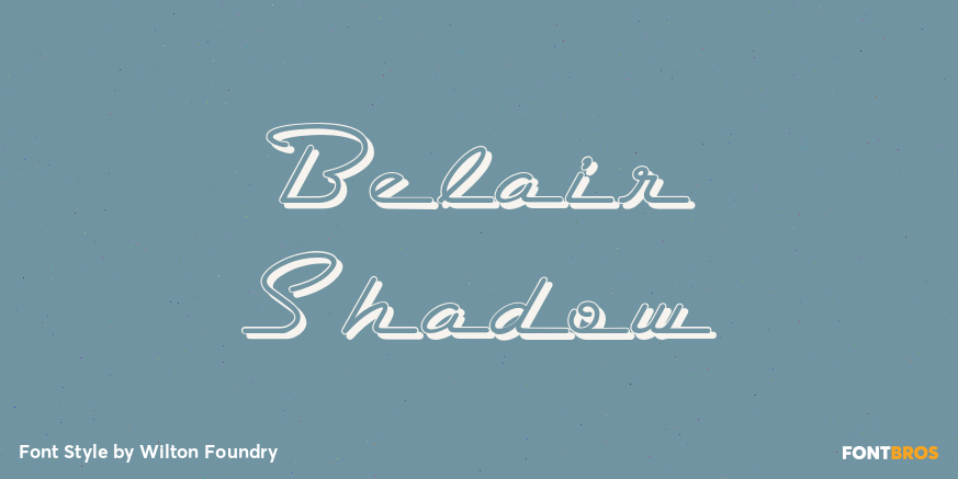 Belair Shadow Poster