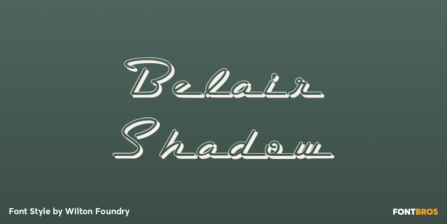 Belair Shadow Poster