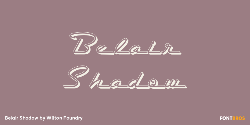 Belair Shadow Poster