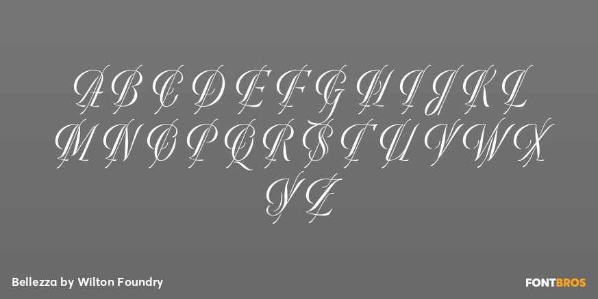 Bellezza Font Poster #1