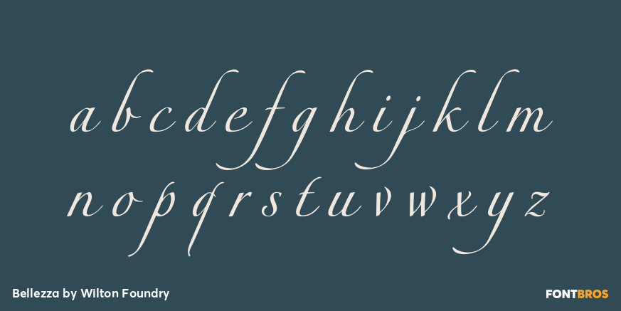 Bellezza Font Poster #1