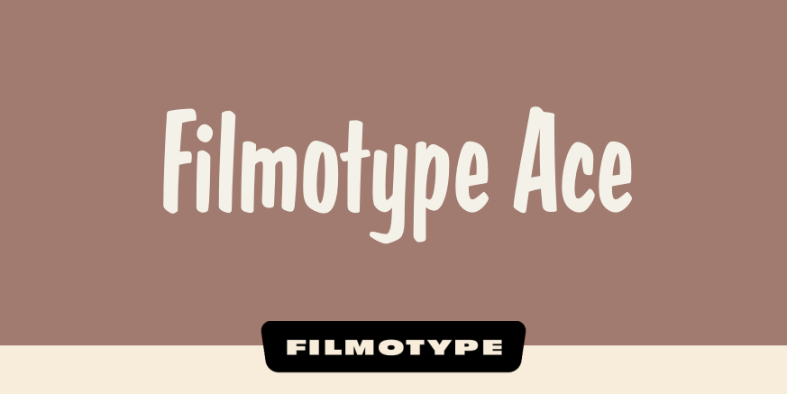 Filmotype Ace Poster