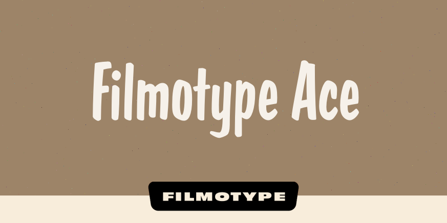 Filmotype Ace Poster