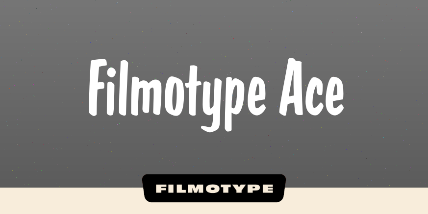 Filmotype Ace Poster