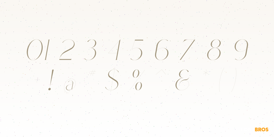 Boketto Italic Hairline Font Poster #4