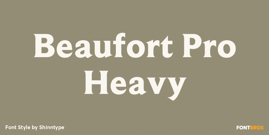 Beaufort Pro Heavy Poster