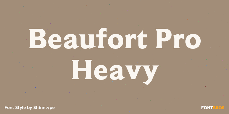 Beaufort Pro Heavy Poster