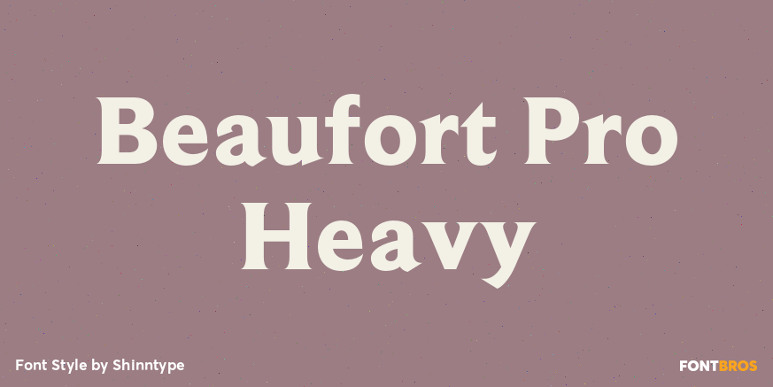 Beaufort Pro Heavy Poster