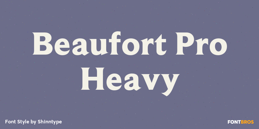 Beaufort Pro Heavy Poster