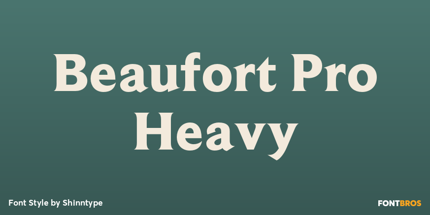 Beaufort Pro Heavy Poster