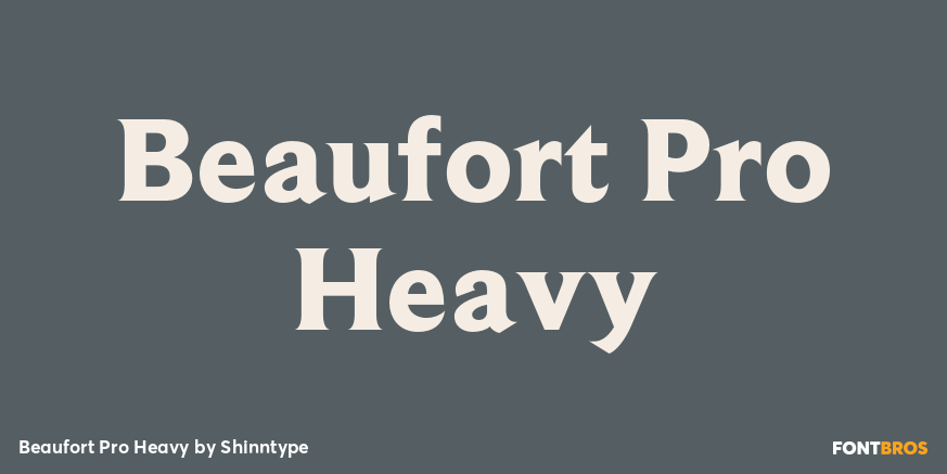 Beaufort Pro Heavy Poster