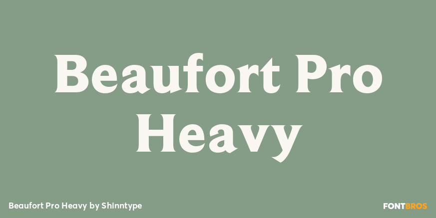 Beaufort Pro Heavy Poster