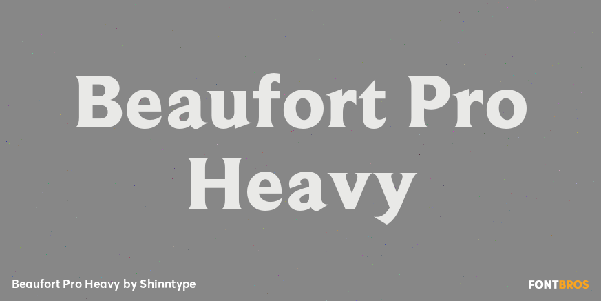 Beaufort Pro Heavy Poster