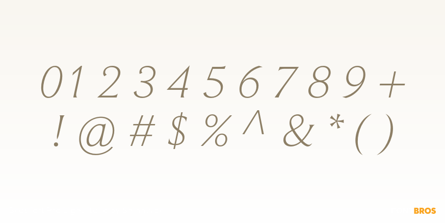 Beaufort Pro Light Italic Font Poster #1