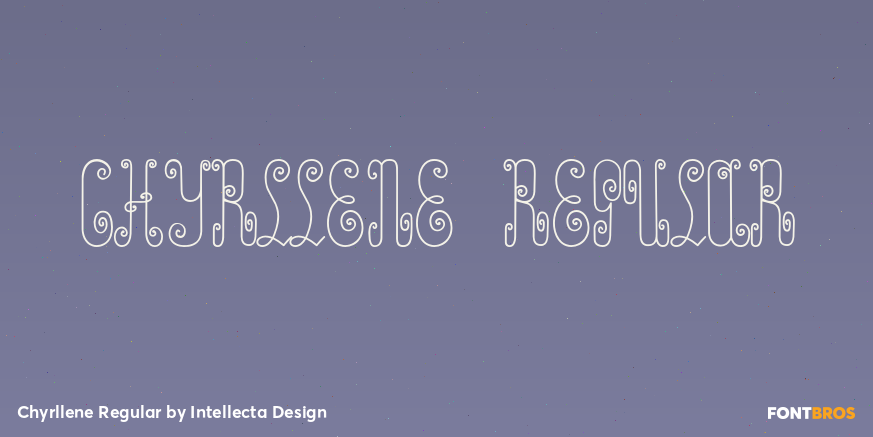 Chyrllene Regular Poster