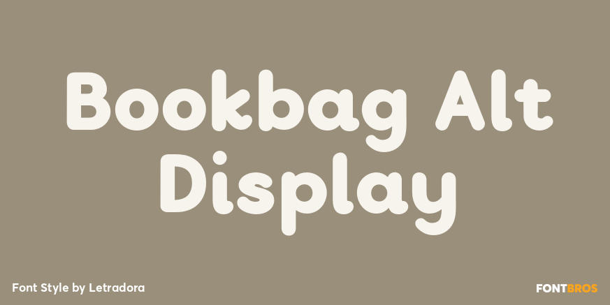 Bookbag Alt Display Poster