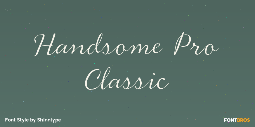 Handsome Pro Classic Poster