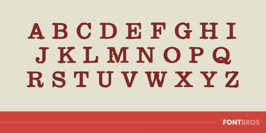 Black Widow Font Poster #2