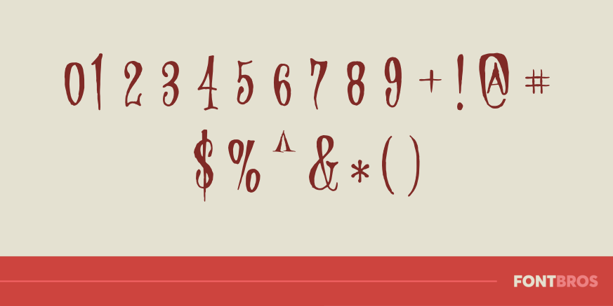 Deviliette Font Poster #4