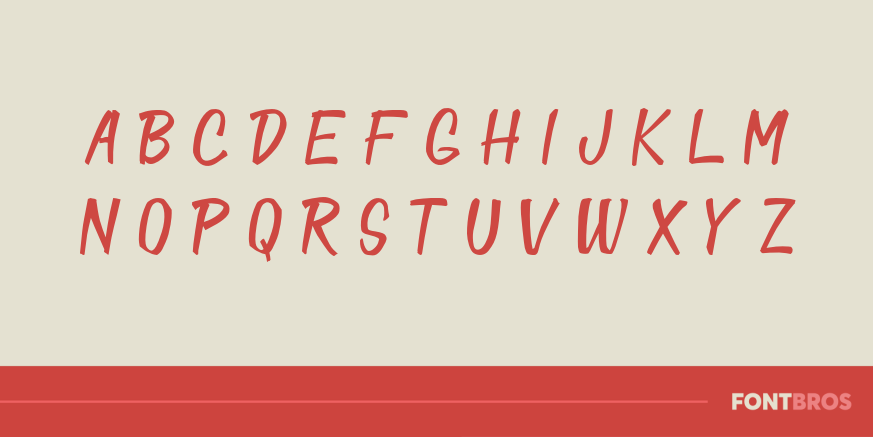 Doggie Bag Script Font Poster #2