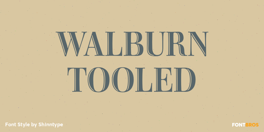 Walburn Tooled Poster
