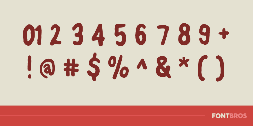 Font-On-A-Stick Font Poster #4