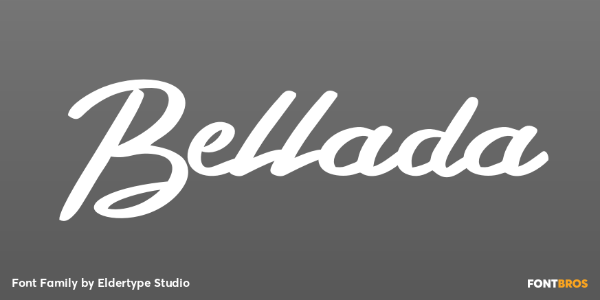 Bellada Font Poster #1