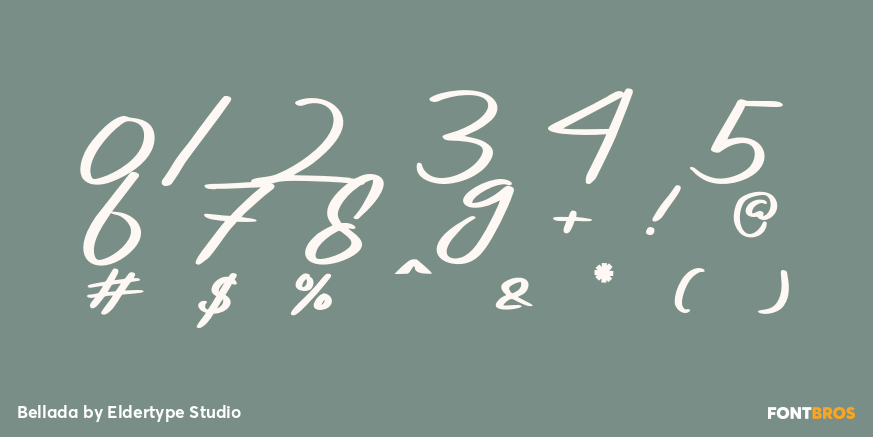 Bellada Font Poster #1