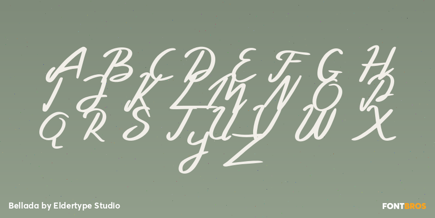 Bellada Font Poster #1