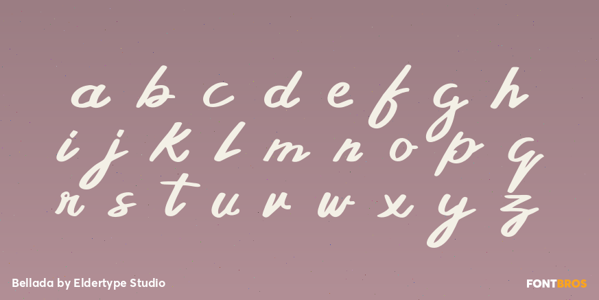 Bellada Font Poster #1