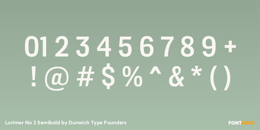 Lorimer No 2 Semibold Font Poster #4